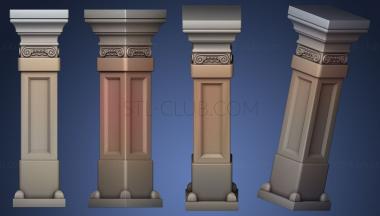 3D model Columns Collection (STL)